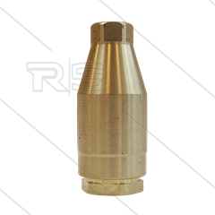 TN201 Vuilfrees 0.055 - 1/4" bi - zonder rubber - 255 Bar - spuithoek  30°