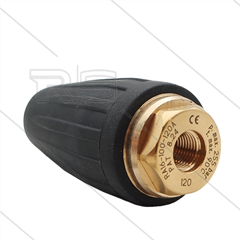 TN255 Vuilfrees 0.120 - 1/4" bi - max 255 Bar - uitvoering zonder veer
