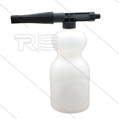 LS3-P schuimlans - verdraaibare straal - met flacon 1 Ltr - nozzle 110° - 20 tot 60 Bar - 5 tot 9 l/min  - 1/4" bu
