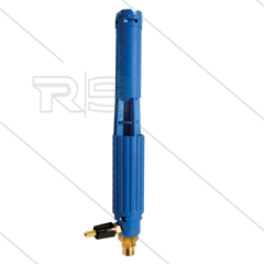 LS10 - schuimlans - blauw met injector - nozzle 1,5mm - 60 tot 200 Bar - 9 tot 15 l/min - 3/8" bu