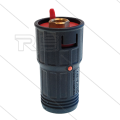 GS3 - drieweg nozzlehouder - 0.055 - 220 Bar - 40 l/min - max 80°C - LD-nozzle 40-200 - 1/4" bi