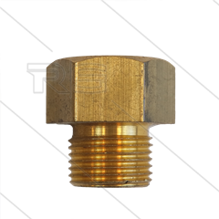 Thermostaat adapter - messing - 3/8" bi x 3/8" bu - Koch - EGO thermostaten