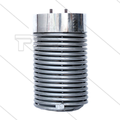 Spiraal - TEHA - staal -  BR1000(G) - 300 Bar - 3/8" bu - Diesel- en Gasgestookt - H: 685mm - Ø282mm