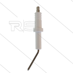 Electrode - gebogen met rand type Sirio - enkel