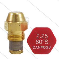 Verstuiver Danfoss 2,25 - 80° S - volkegel