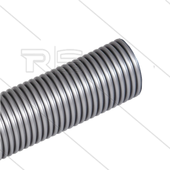 Stofzuigerslang - Binnen Ø32mm - Buiten Ø40mm - zilver - rollengte 20m