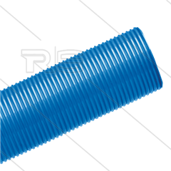 Stofzuigerslang - Binnen Ø38mm - Buiten Ø47mm - blauw - rollengte 20m