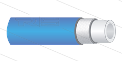 Titan-Slide - blauw - 1/4" - DN06 - 300 Bar - Ø11,9mm - max 60°C