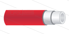 Titan-Slide - rood - 1/4" - DN06 - 300 Bar - Ø11,9mm - max 60°C