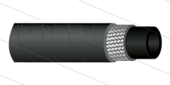 HD-slang - 1SN-10 (3/8") - zwart - 250 Bar - Ø17,1mm - 150°C