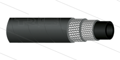 HD-slang - 2SN-08 (5/16") - zwart - 400 Bar - Ø16,3mm - 150°C