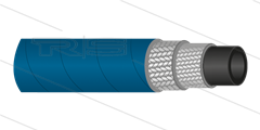HD-slang - 2SC-10 (3/8") - blauw - 400 Bar - Ø17,0mm - 150°C