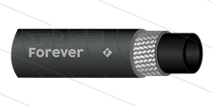 HD-slang - 1SCX-12 (1/2") - Forever - zwart - 200 Bar - Ø19,1mm - 150°C