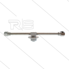 Rotorarm compleet voor RP69 vloerreiniger Ø350mm - 2x 1/4" bi