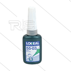 Loxeal 55.03 - blauw - flacon 10 ml - Schroefdraadborging - sterk