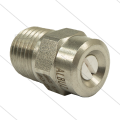 Nozzle 1/4" bu NPT - 25050 - keramisch - spuithoek 25°