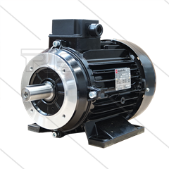 E-motor 5.5 kW - 230/400V - Ø28mm uitwendige as - B3/B14 (flens 110x130x160) - IEC 112
