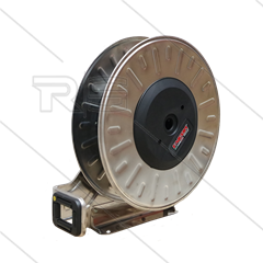 Haspelautomaat - type BGX - RVS - max 60 Bar - max 150°C - Slanglengte (max): 1/2" 30m - 3/4" 20m - 1" 15m