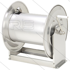 STKi2-60/24 - Haspel - RVS - Slang: 1" 52m - Aansluiting: 2 x 1" bi - exclusief swivel