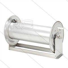 STKi2-70/24 - Haspel - RVS - max 100 Bar - Slang: 1" 61m - Aansluiting: 2 x 1" bi - inclusief swivel