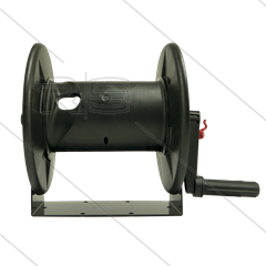 T26 - Haspel - kunststof - 20m - 250 Bar - slang: 3/8" - 3/8" bu - messing swivel