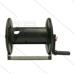 T46 - Haspel - kunststof - 40m - 250 Bar - slang: 3/8" - 3/8" bu - messing swivel