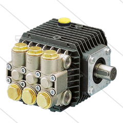 WW74A plunjerpomp - 8 l/min - 70 Bar - 2800 tpm - 1,10 kW - As R - serie 51 - Aluminium kop