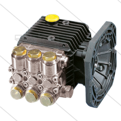 WW906A plunjerpomp - 8 l/min - 70 Bar - 3400 tpm - 1,10 kW - holle as met flens voor E-motor NEMA56