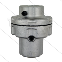 ZG044 - Flex koppeling - E-motor: B3/B14 - IEC 100/112 - as Ø24x28mm - pompserie: 44 - 53(E1)