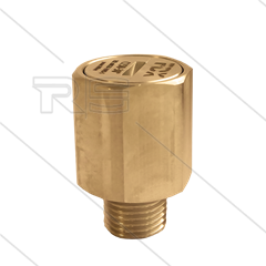 LPX-PC oscillerende nozzle 0.100 - messing - 1/4" bu - 2 tot 16 Bar - spuithoek 15°