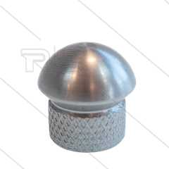 Rioolnozzle - 0.030 - 3x naar achter - Ø15mm - 1/8" bi - RVS