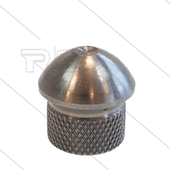 Rioolnozzle - 0.040 - 3x naar achter - Ø15mm - 1/8" bi - RVS