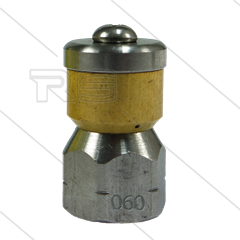 Roterende nozzle - 0.060 - 3x naar achter - Ø18mm - 1/8" bi