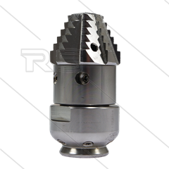 RR-TF30 - Rioolnozzle - 0.300 - 6 x 0,75 mm + 2 x 1,00mm + 2 x 1,75mm - 300 Bar - max 160°C - 3/4"bi