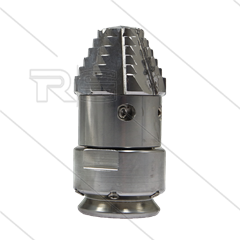 RR-TF50 - Rioolnozzle - 0.500 - 6 x 1,50 mm + 2 x 1,00mm + 2 x 1,50mm - 300 Bar - max 160°C - 1" bi