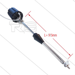 M85E - vatreiniger - 30 tot 160 Bar - 20 tot 80 l/min - Buislengte: 915mm -  spanning 24V AC