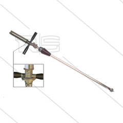 M63PA - vatreiniger pneumatisch - Ø45mm - 140 Bar - 15 tot 50 l/min - Buislengte: 915mm