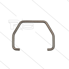 Klembeugel voor hendel - RVS - t.b.v. lagedruk pistolen RB35 en RB65