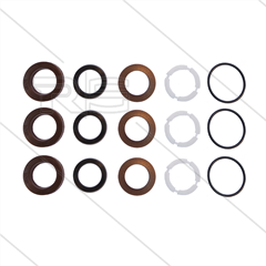 Udor Kit 8 - Manchetset voor 3 plunjers Ø18mm - serie PN 