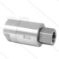 DGR Swivel - recht - 4 lagers - 2 x 1 1/2" bi - 200 Bar - NW40 - 100 tpm - max 80°C