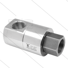 DGE Swivel - haaks - 1 lager - 2 x 1 1/2" bi - 200 Bar - NW36 - 30 tpm - max 120°C