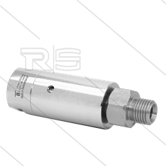 DXLI Swivel - recht - 3 lagers - 1/4" bi x 1/4" bu - 170 Bar - NW6 - 2000 tpm - max 120°C
