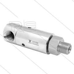 DXL Swivel - haaks - 3 lagers - 1/4" bi x 1/4" bu - 170 Bar - NW6 - 2000 tpm - max 120°C