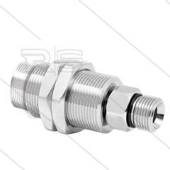 DXG Swivel - recht - plaatmontage - 3 lagers - M22x1,5 bu x 3/8" bu - 170 Bar - NW6 - 2000 tpm
