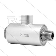 WDRS Swivel - haaks - 2 lagers - 2" bi BSP x 2" bu BSPT conische draad - 200 Bar - NW50 - 60 tpm - max 80°C
