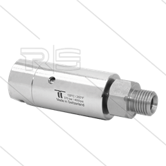 DYLI Swivel - haaks - 3 lagers - 1/4" bi x 1/4" bu - 275 Bar - NW6 - 2000 tpm - max 120°C