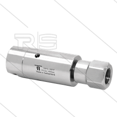 DYL Swivel - recht - 3 lagers - 2 x 3/8" bi - 275 Bar - NW6 - 2000 tpm - max 120°C