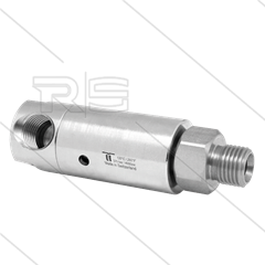 DYL Swivel - haaks - 3 lagers - 1/4" bi x 3/8" bu - 275 Bar - NW6 - 2000 tpm - max 120°C