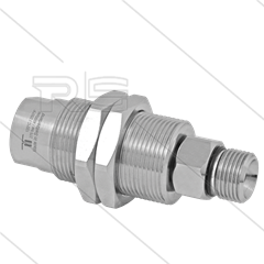 DYGI Swivel - recht - plaatmontage - 3 lagers - 1/4" bi x 3/8" bu - 275 Bar - NW6 - 2000 tpm