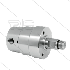 DYUI Swivel - 500 Bar - max 120°C - 2 x 1/4" bi x 3/8" bu - t.b.v: DR-520